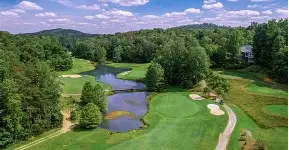 Championship golf course at Rumbling Bald
